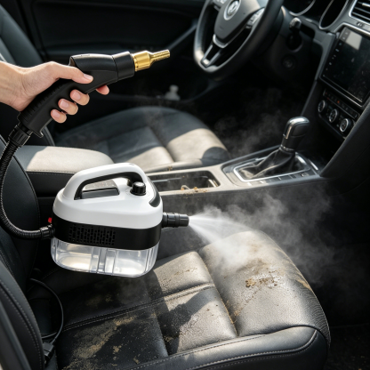 High-Pressure Steam Cleaner | 2500W High Temp Steamer | Chemical-Free Cleaning for Home & Car