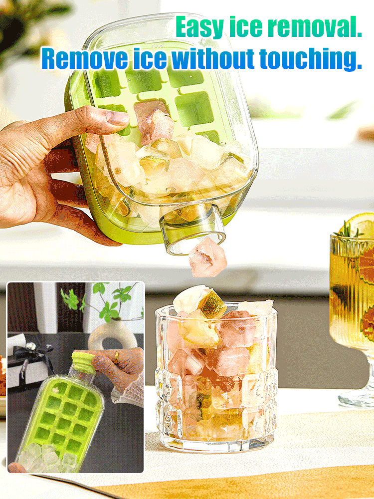 Two-in-one ice cube kettle