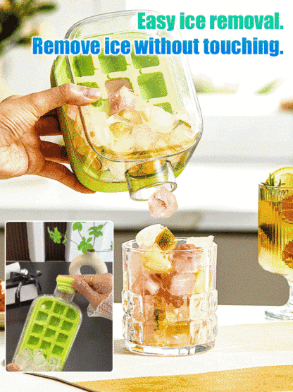 Two-in-one ice cube kettle