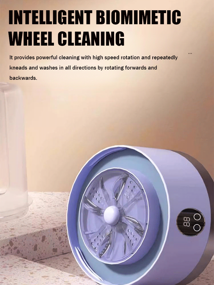 Portable Wireless Mini Washing Machine
