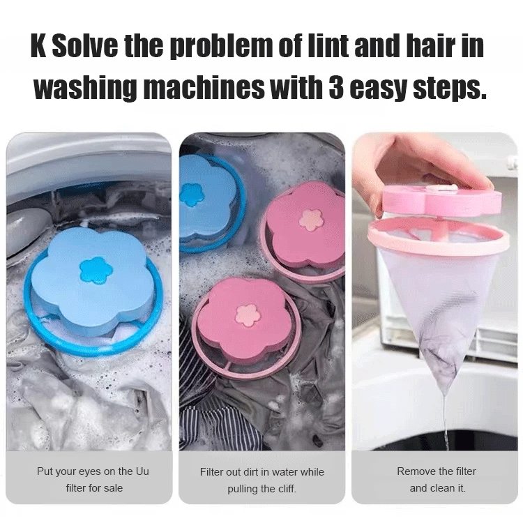 Washing machine filter bags