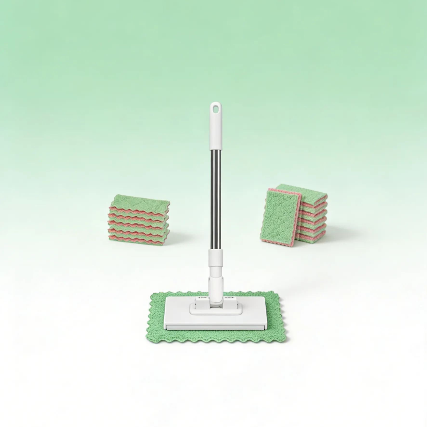 【Self-grabbing 2.0】No-touch mop