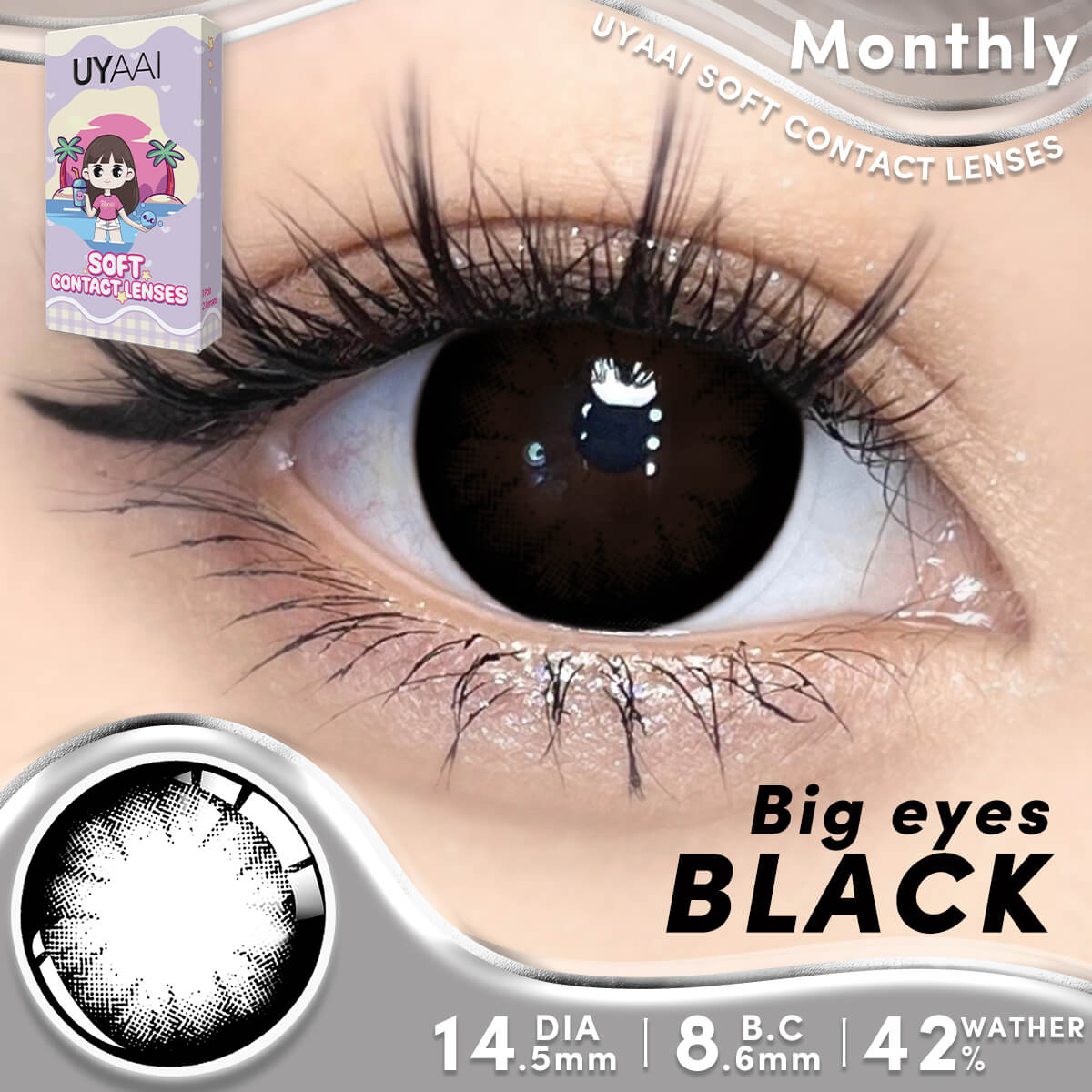 【Top Sale Power】UYAAI Big Eyes Series 1 Month