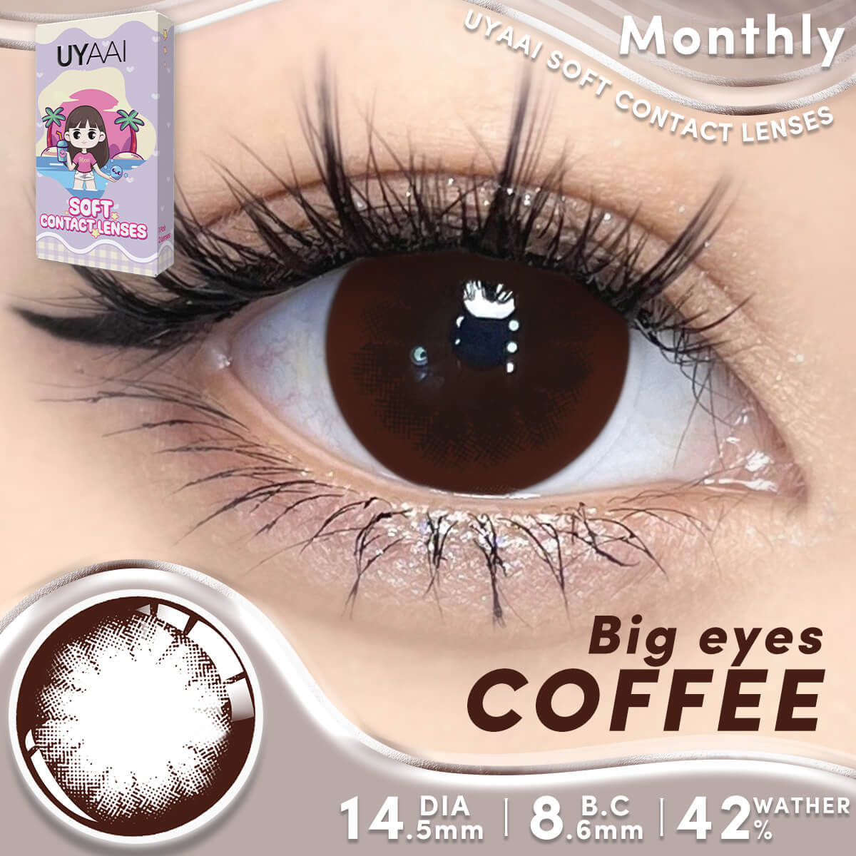 【Top Sale Power】UYAAI Big Eyes Series 1 Month