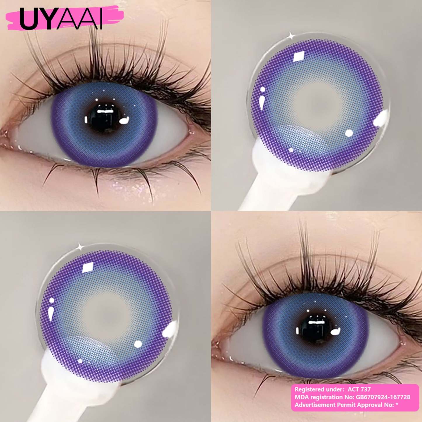 UYAAI Candy Blue 1 Month