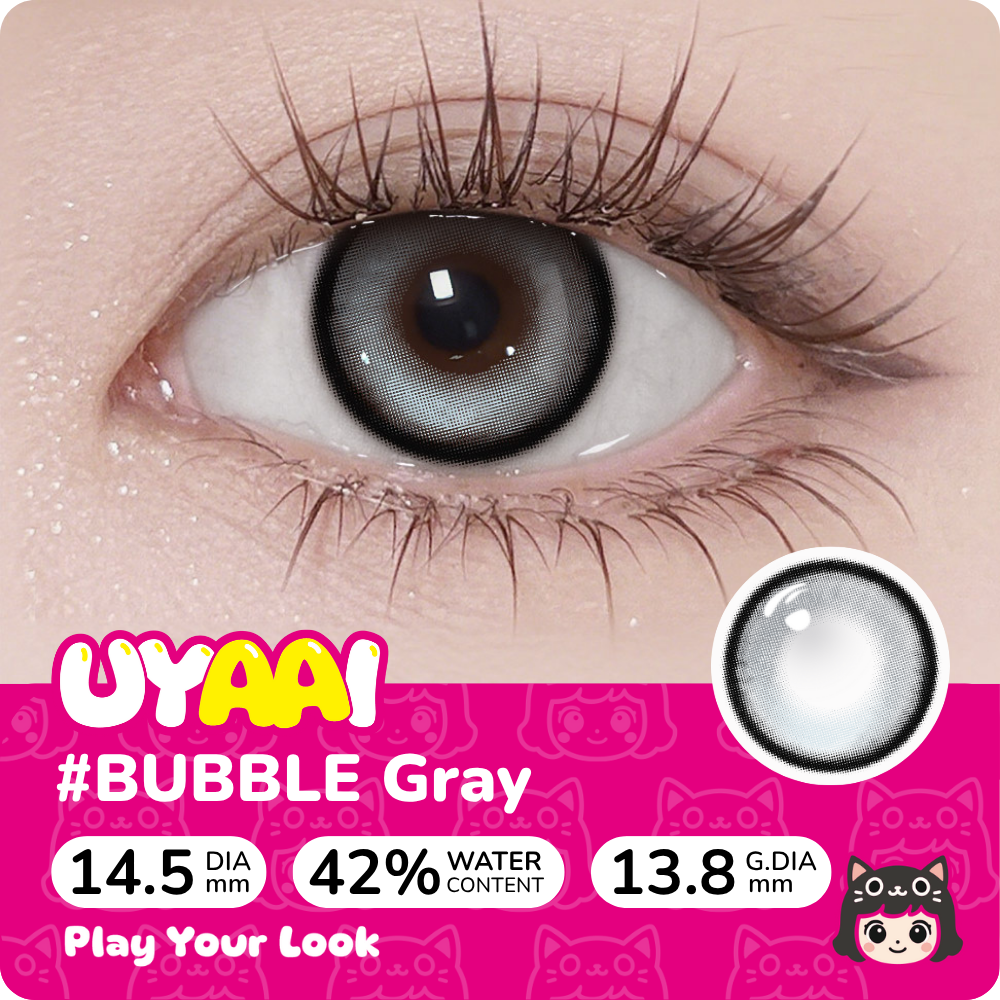 【Power】UYAAI BUBBLE Grey 1 Month
