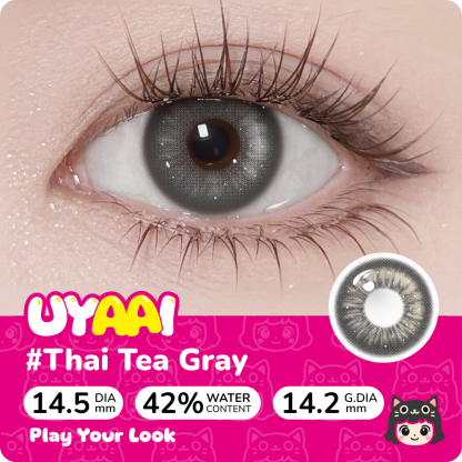 【NEW】UYAAI Thai Tea Grey 1 Month