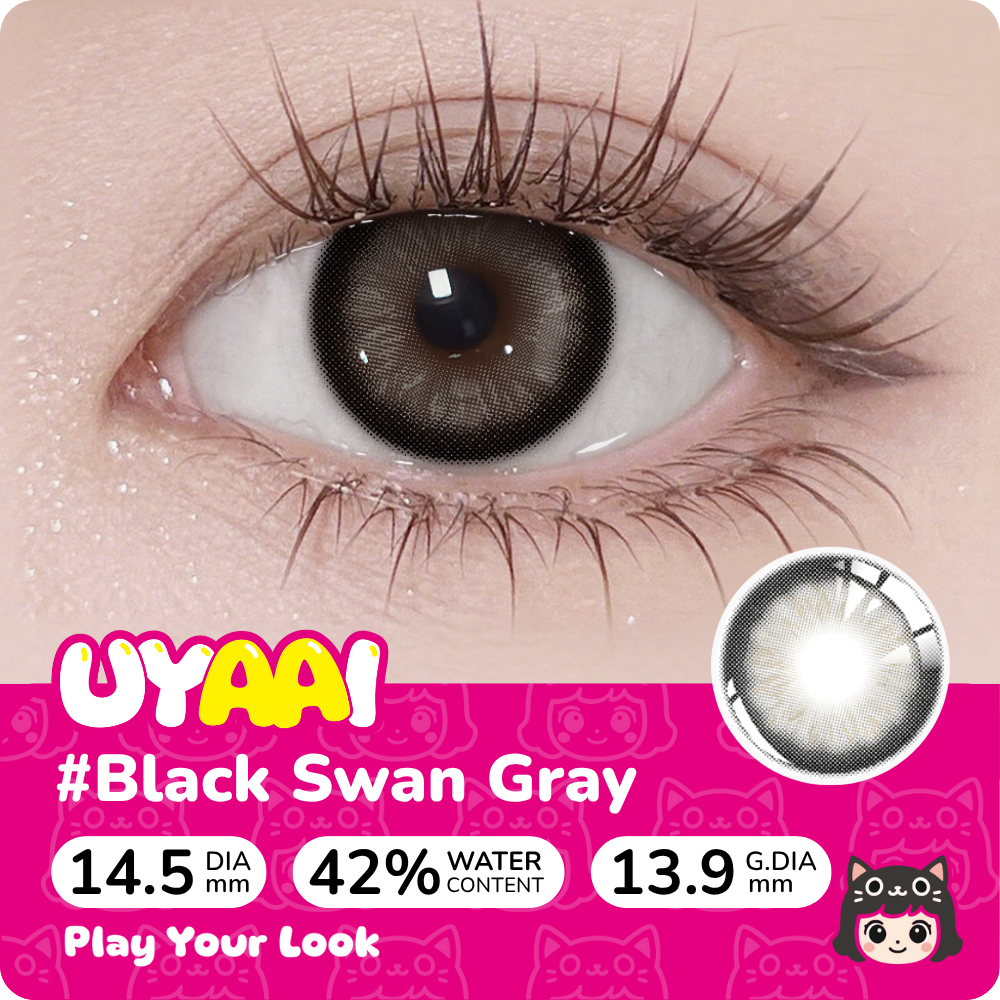【Prescription】UYAAI Black Swan Gray 1 Month
