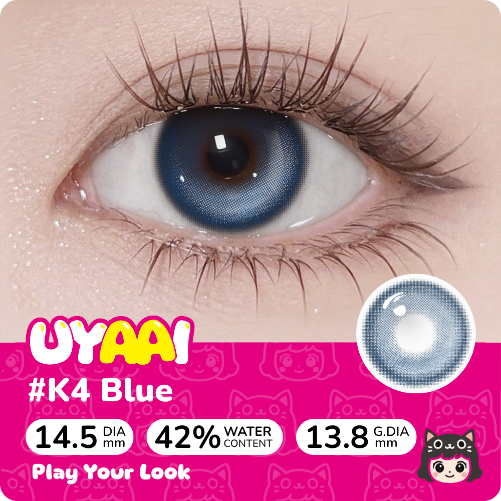 【Prescription】UYAAI K4 Blue 1 Month