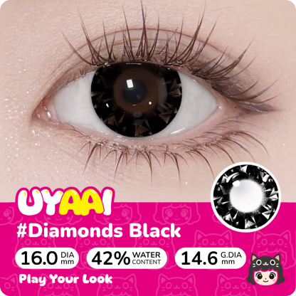 UYAAI Diamonds Black 1 Month