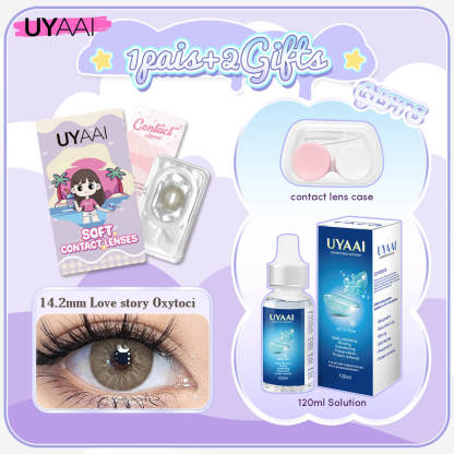 [Buy 1 Get 3] UYAAI 14.0-16.0MM Contact Lens Combo Set