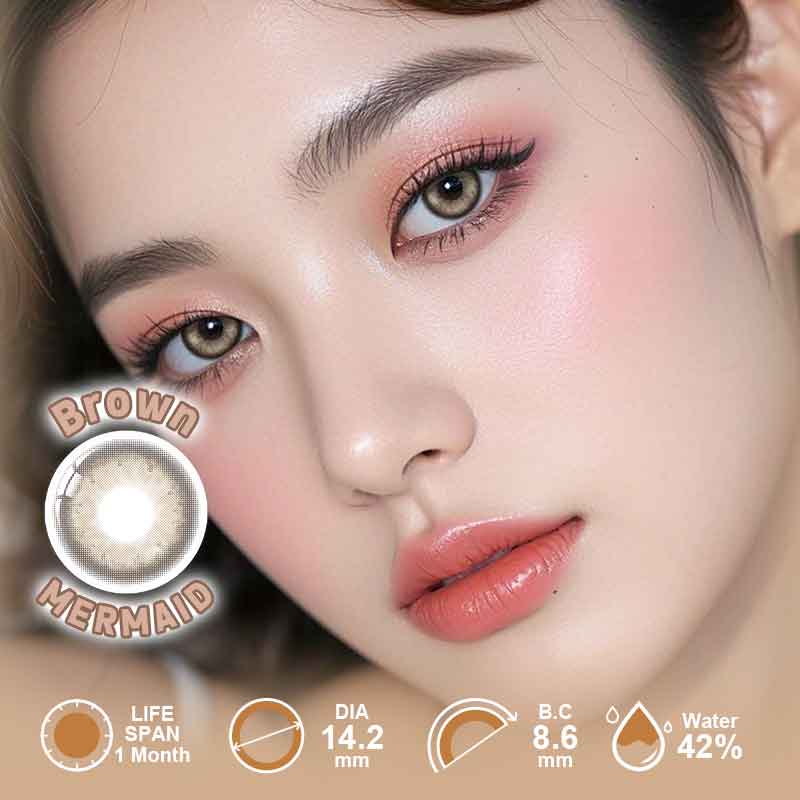 【Power】UYAAI Mermaid Brown 1 Month