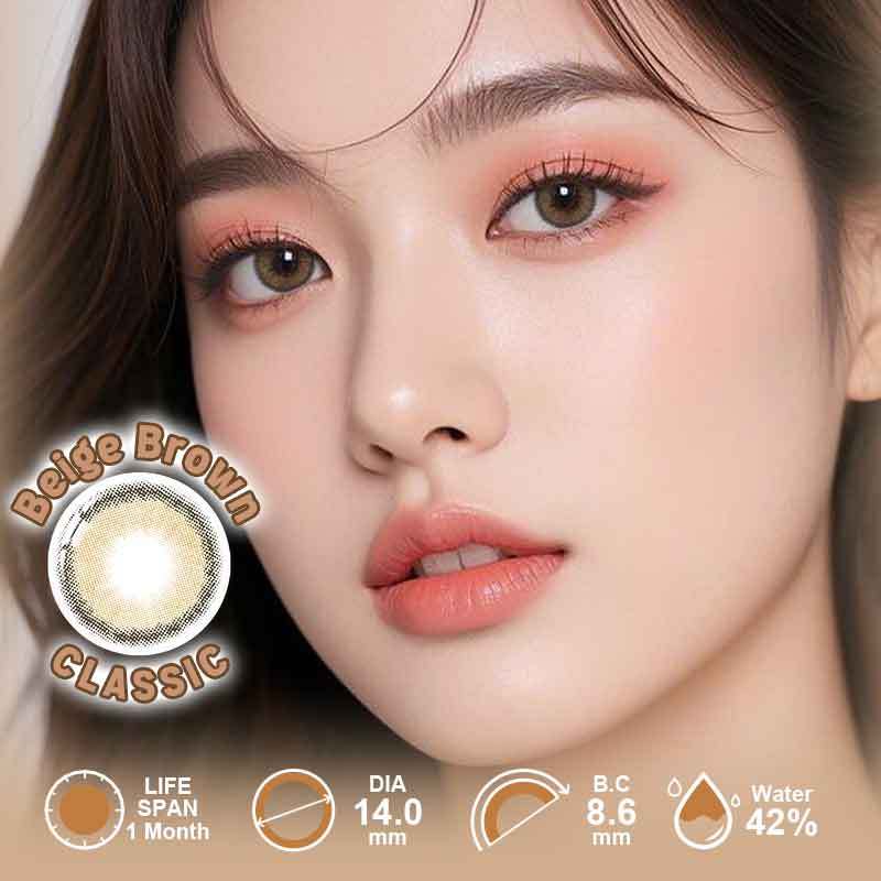 【Power】UYAAI Beige Brown 1 Month