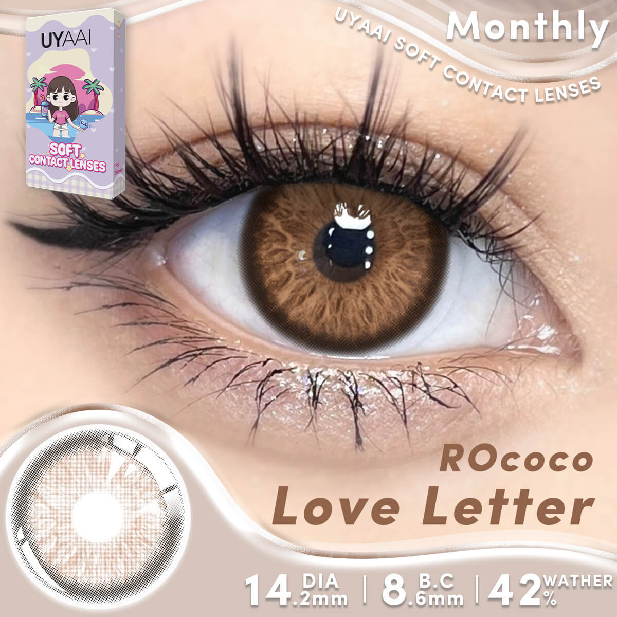 【NEW 】UYAAI Love Letter 1 Month