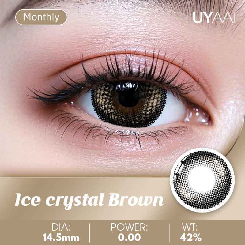 【NEW】UYAAI Ice crystal Brown 1 Month