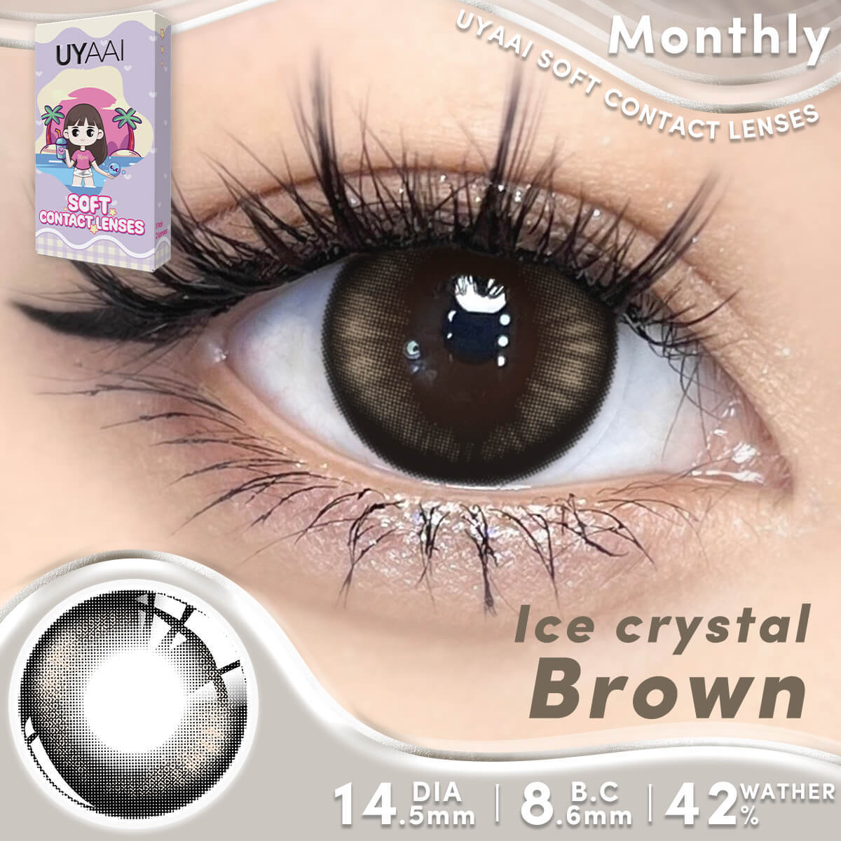 【NEW】UYAAI Ice crystal Series 1 Month