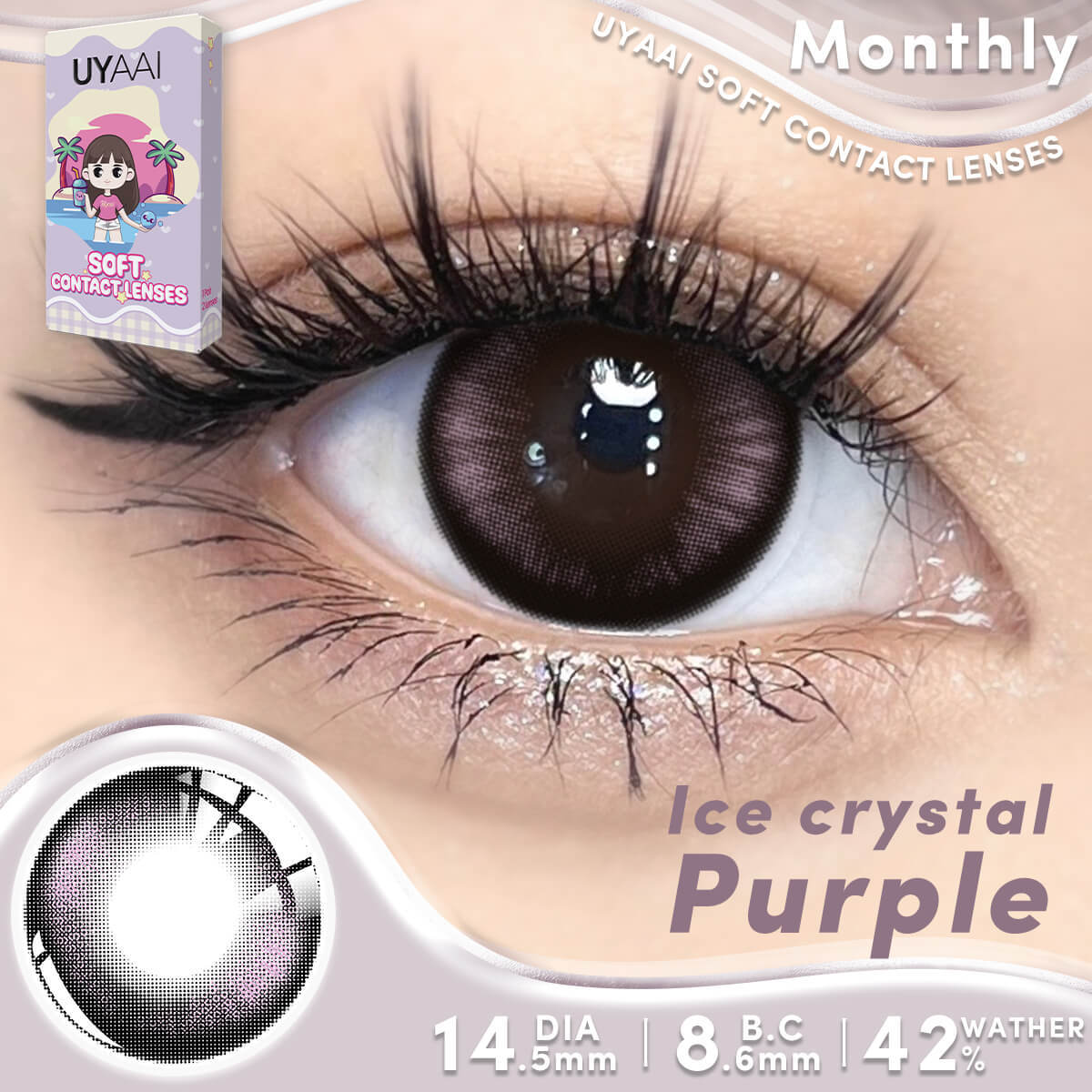 【NEW】UYAAI Ice crystal Series 1 Month