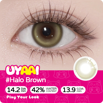 【NEW】UYAAI Halo Brown 1 Month