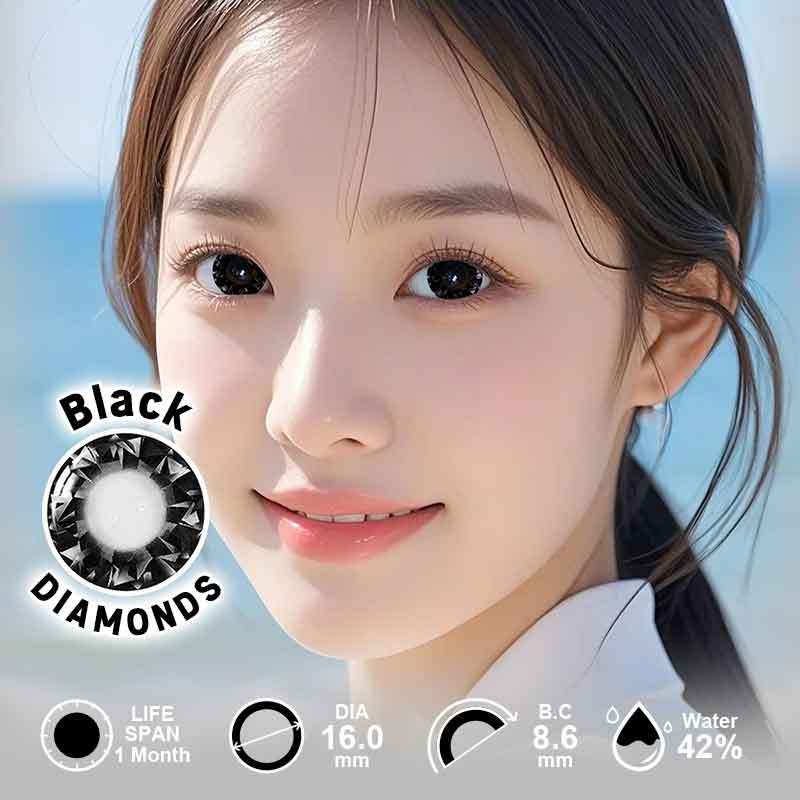 UYAAI Diamonds Black 1 Month