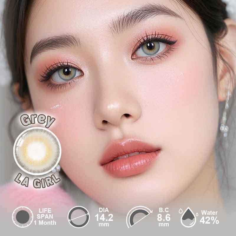 【Power】UYAAI LA GIRL Grey 1 Month