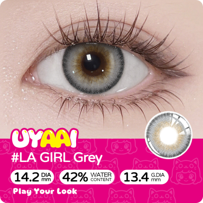 【Power】UYAAI LA GIRL Grey 1 Month