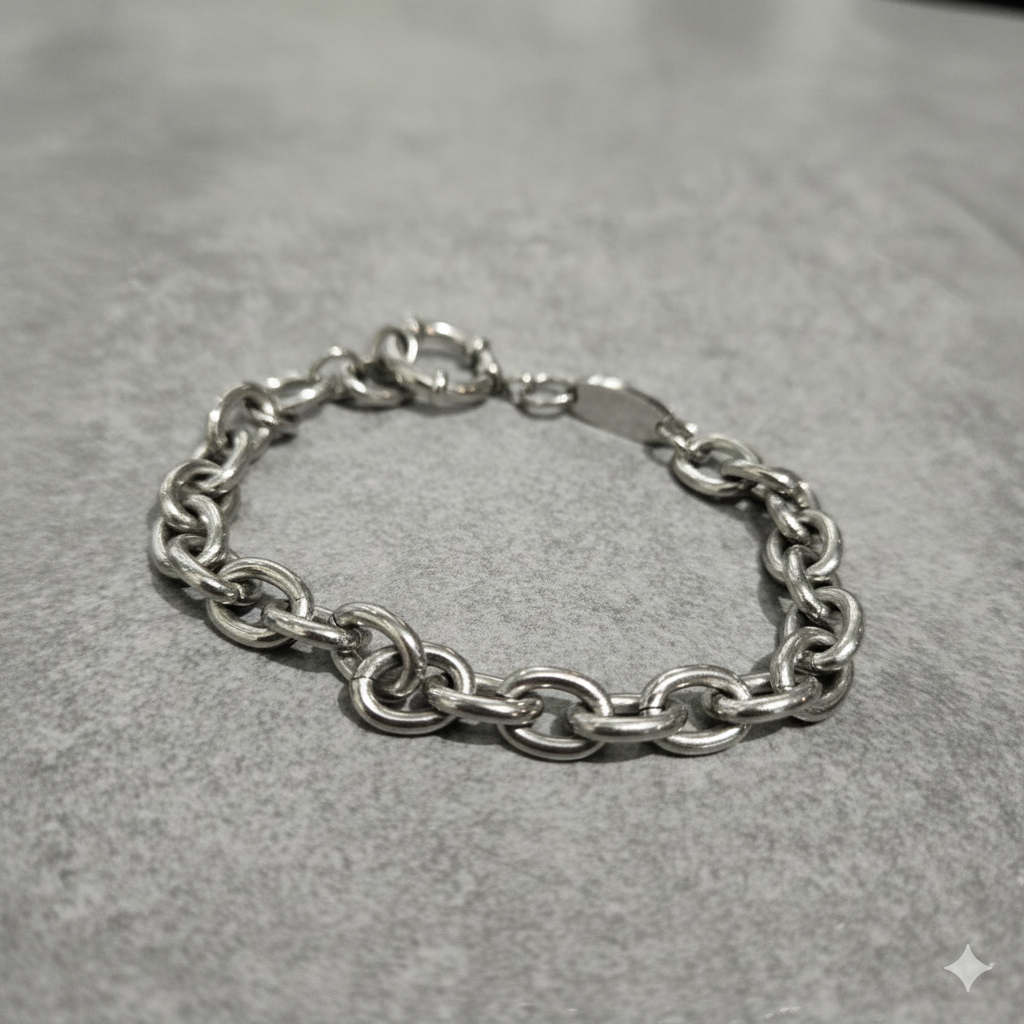 O CHAIN BRACELET SILVER
