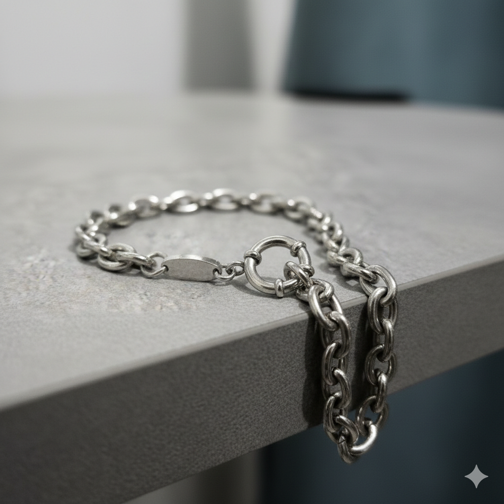 O CHAIN BRACELET SILVER