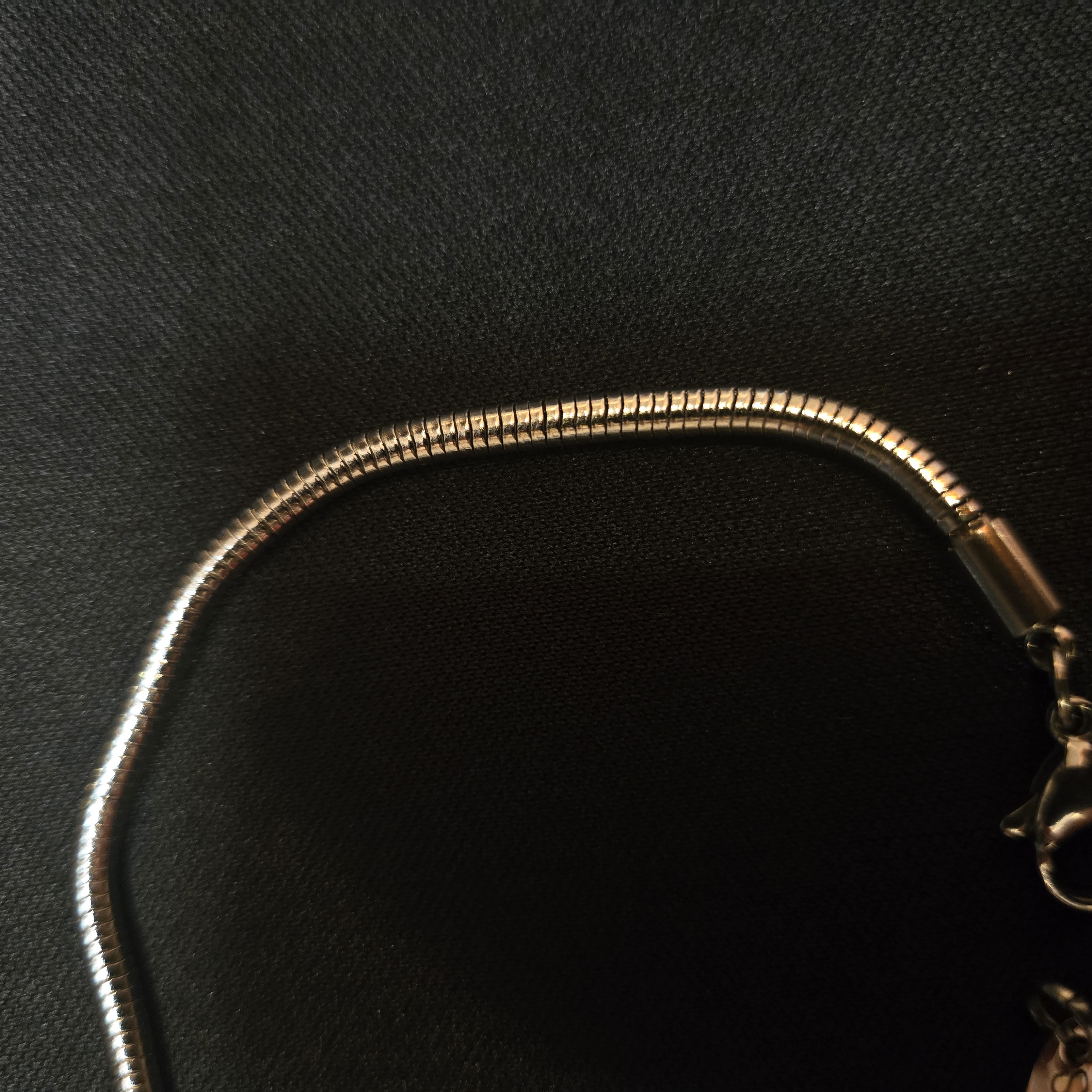 PLAIN SNAKECHAIN BRACELET SILVER
