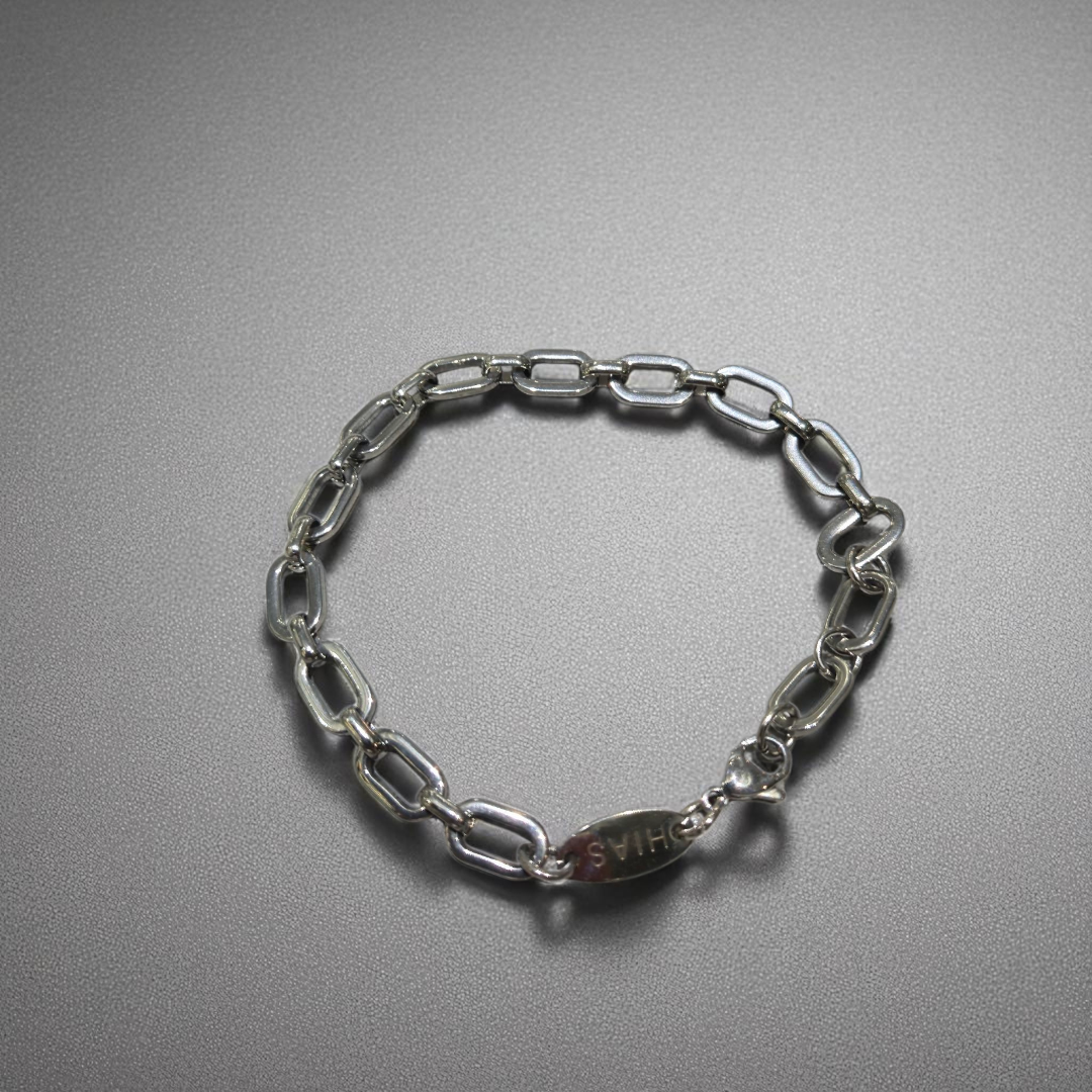 U RECTANGLE BRACELET SILVER
