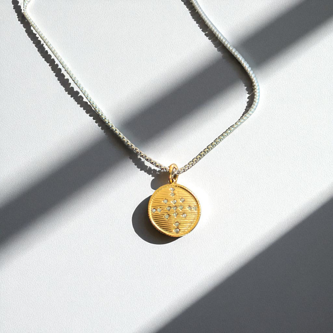 STAR ZIRCON NECKLACE MIXTONE