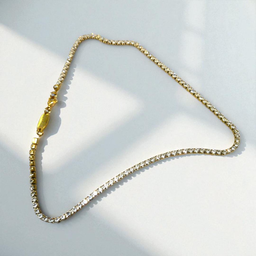 [Copy]EMBUN ZIRCON NECKLACE SILVER