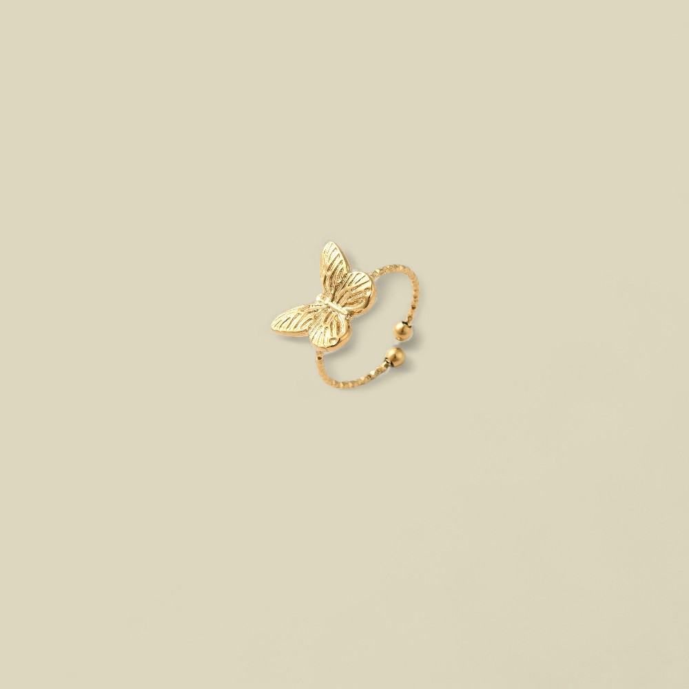 BUTTERFLY RING GOLD