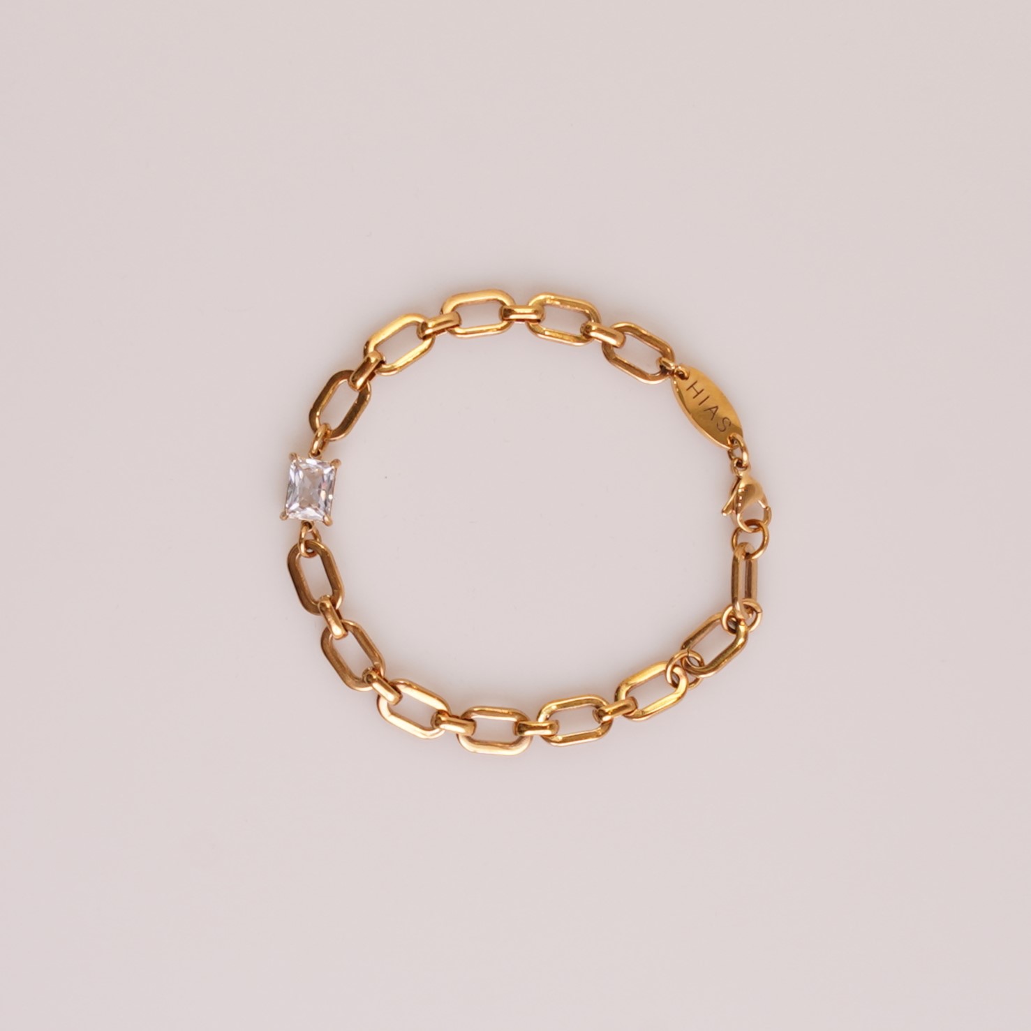 EMBUN U-RECTANGLE BRACELET GOLD
