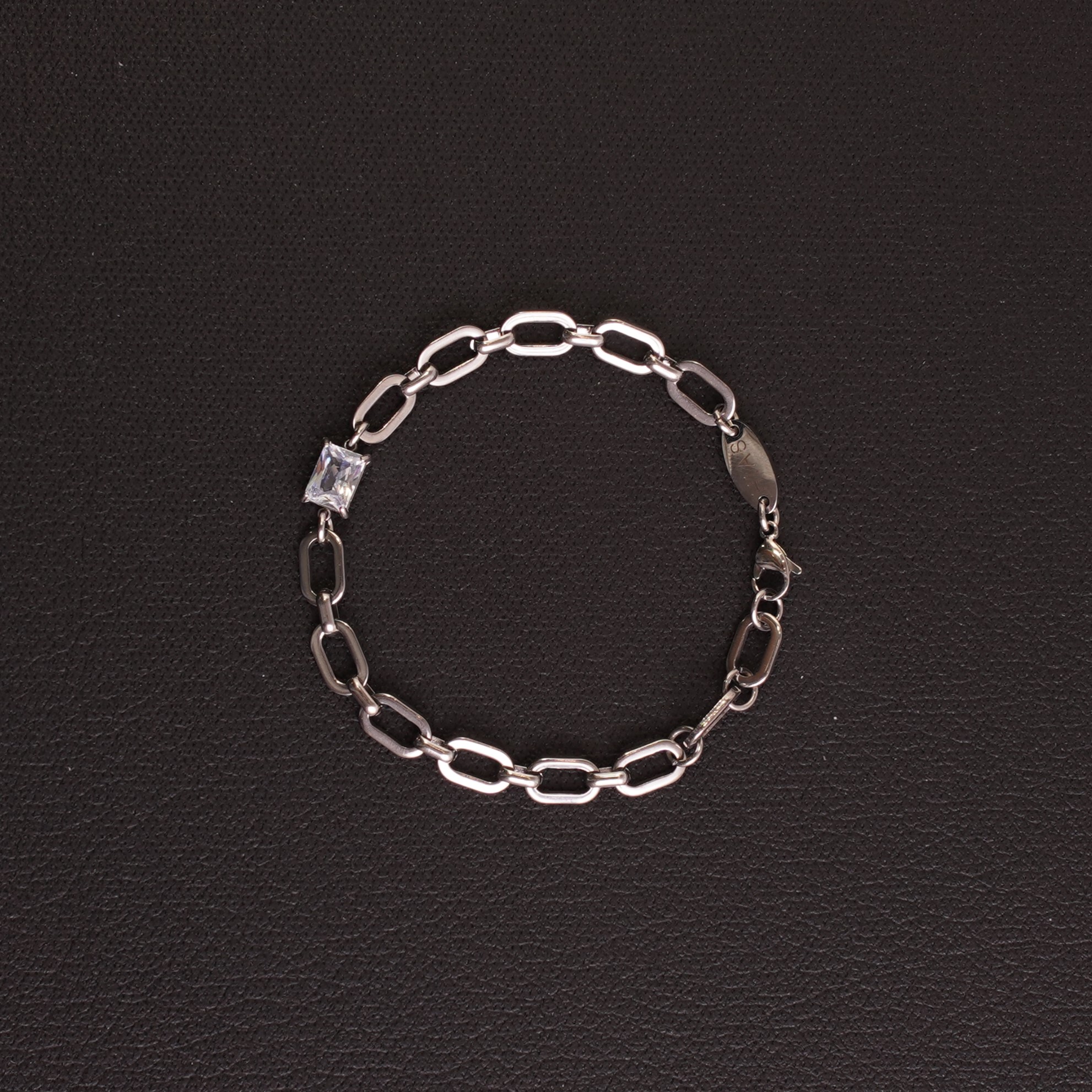 EMBUN U-RECTANGLE BRACELET SILVER