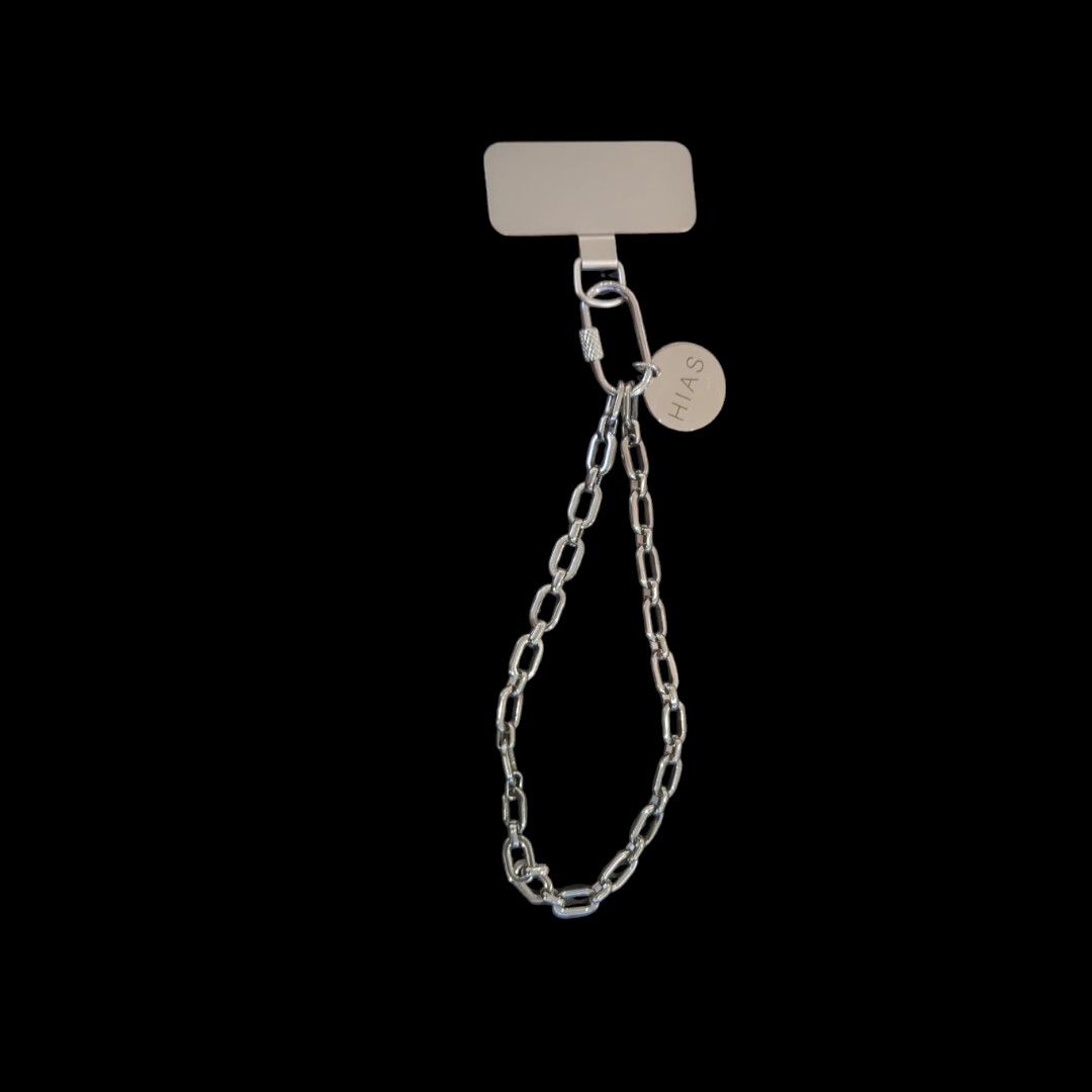 U RECTANGLE PHONE STRAP STEEL