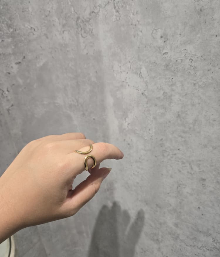 LINGKARAN FINGER RING GOLD