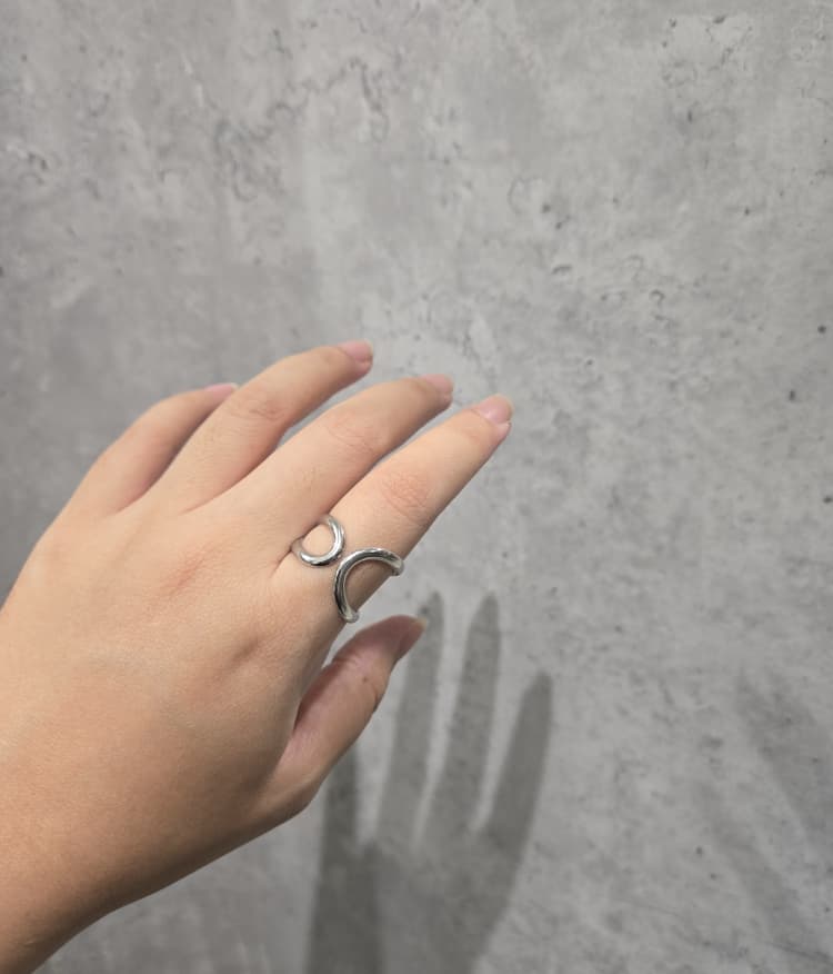 LINGKARAN FINGER RING SILVER