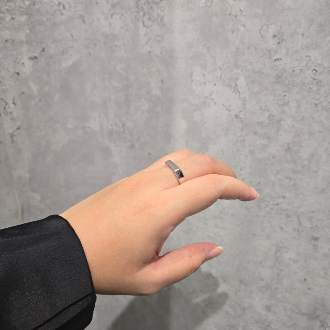 FLAT RING SILVER