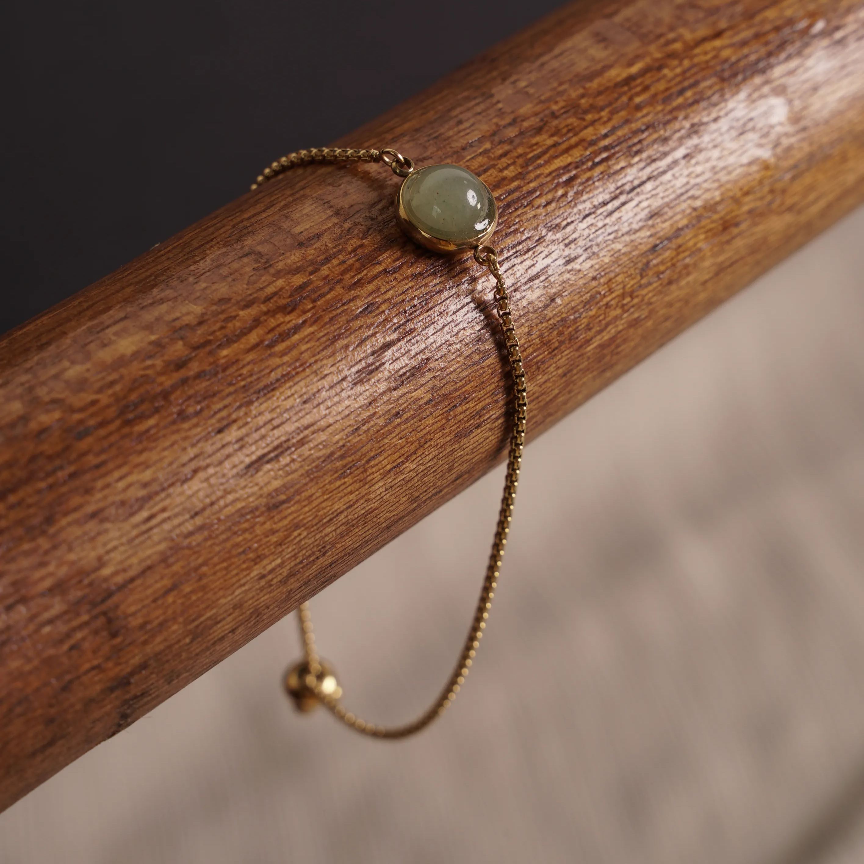 PESONA AVENTURINE BRACELET GOLD 