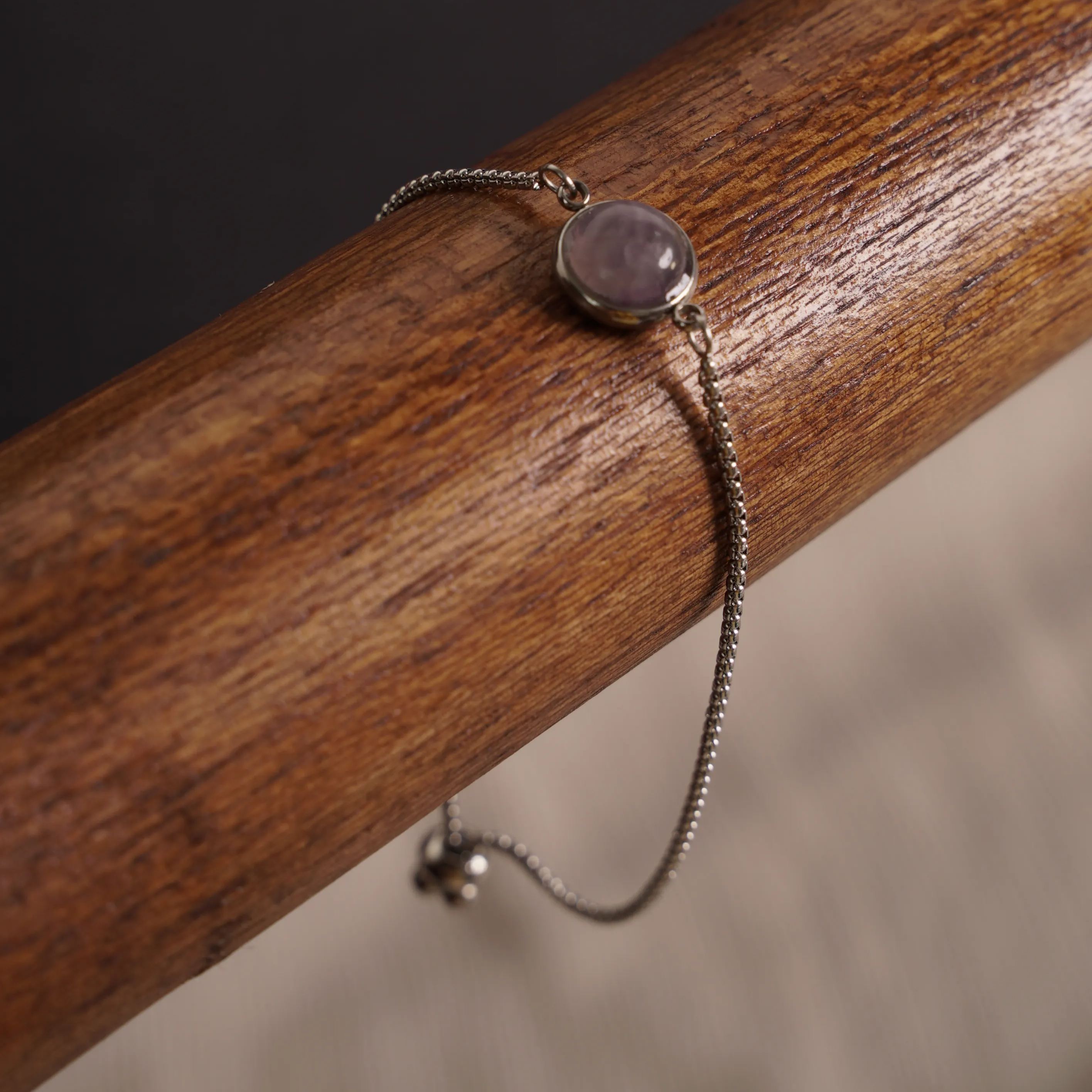 PESONA AMETHYST BRACELET STEEL