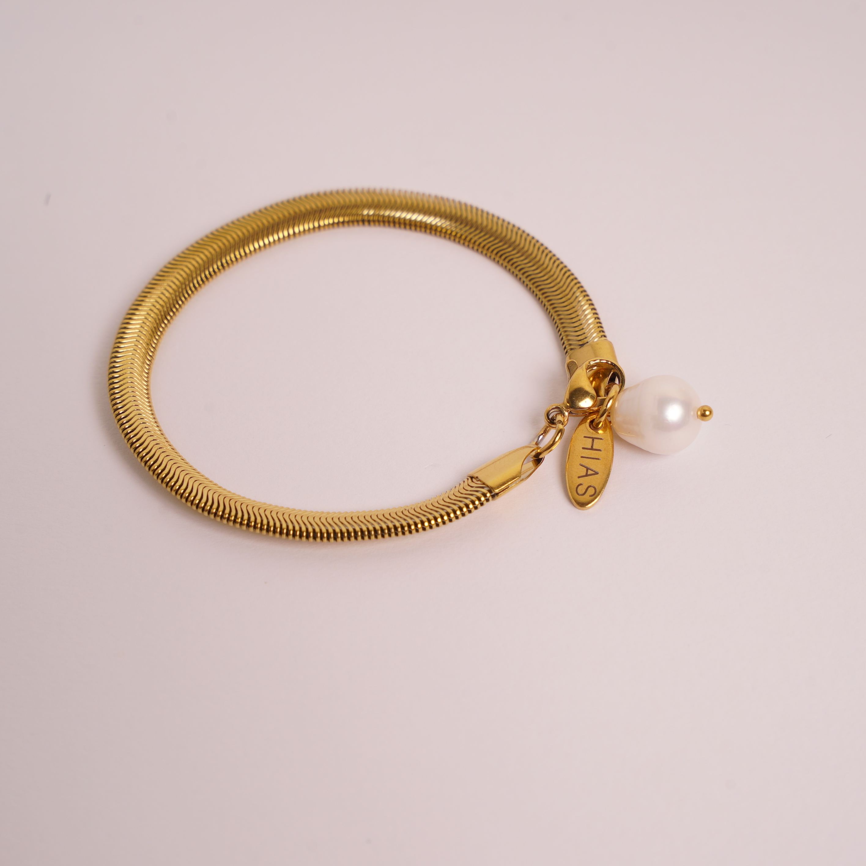 HERRINGBONE BRACELET GOLD
