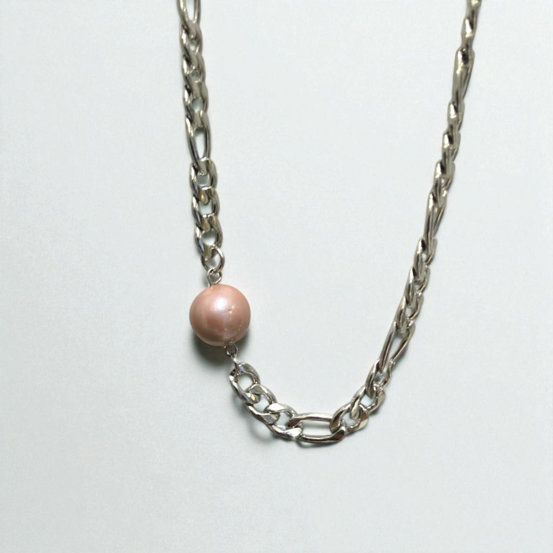 EDISON PEARL CHOKER SILVER