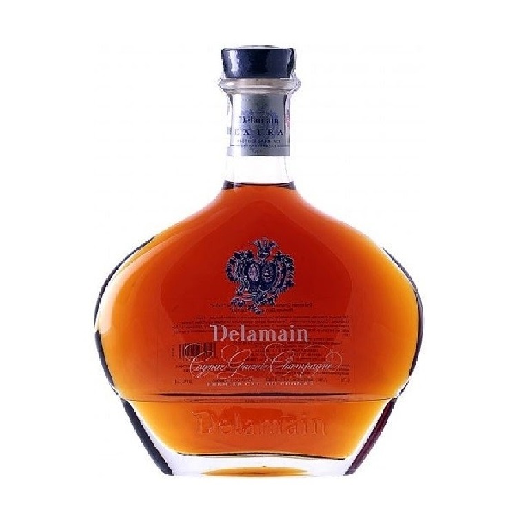 Delamain Extra de Grande Champagne with Glasses (700ml)