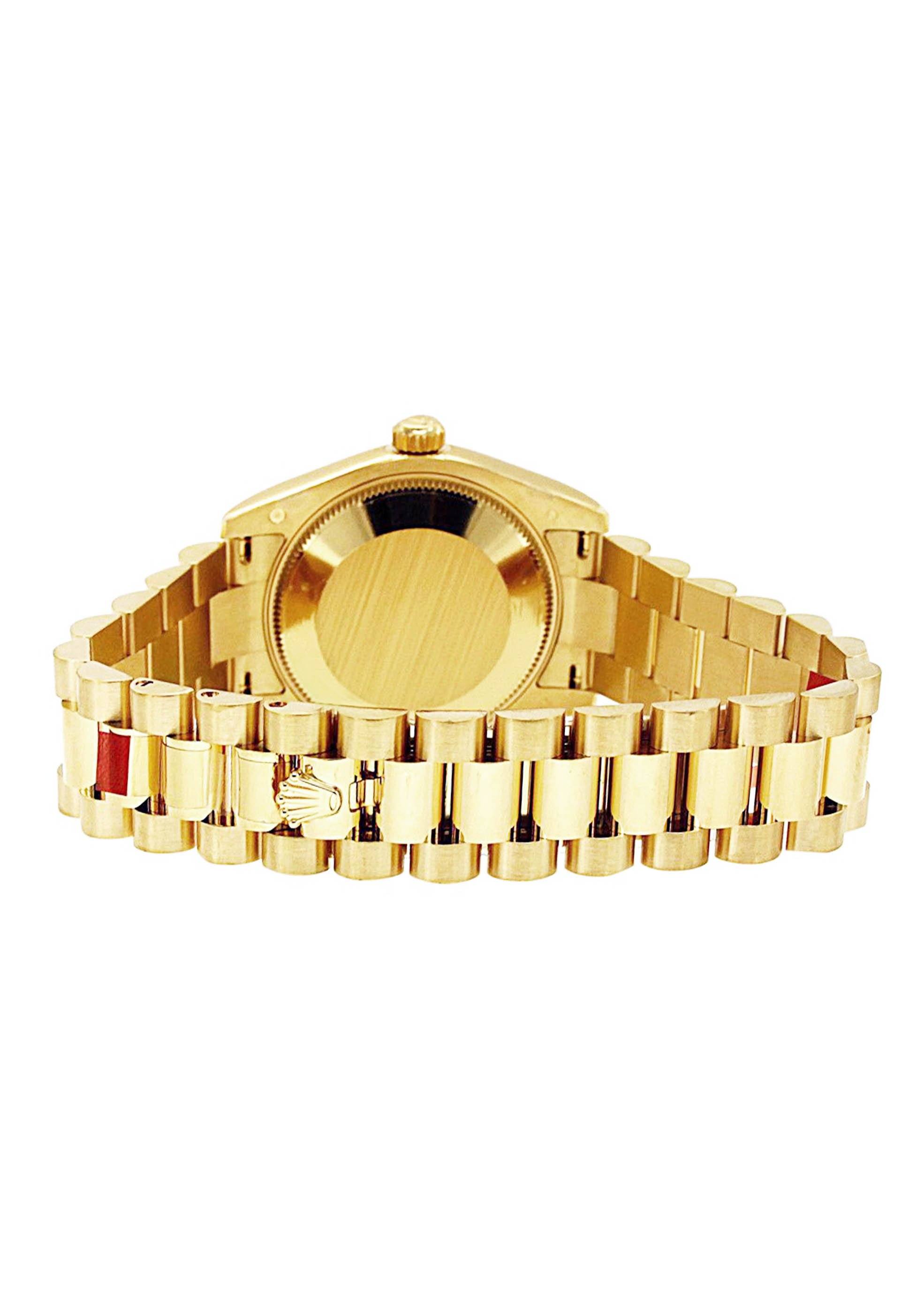 ロレックス デイトジャスト レディースウォッチ | 18Kイエローゴールド | 31mm