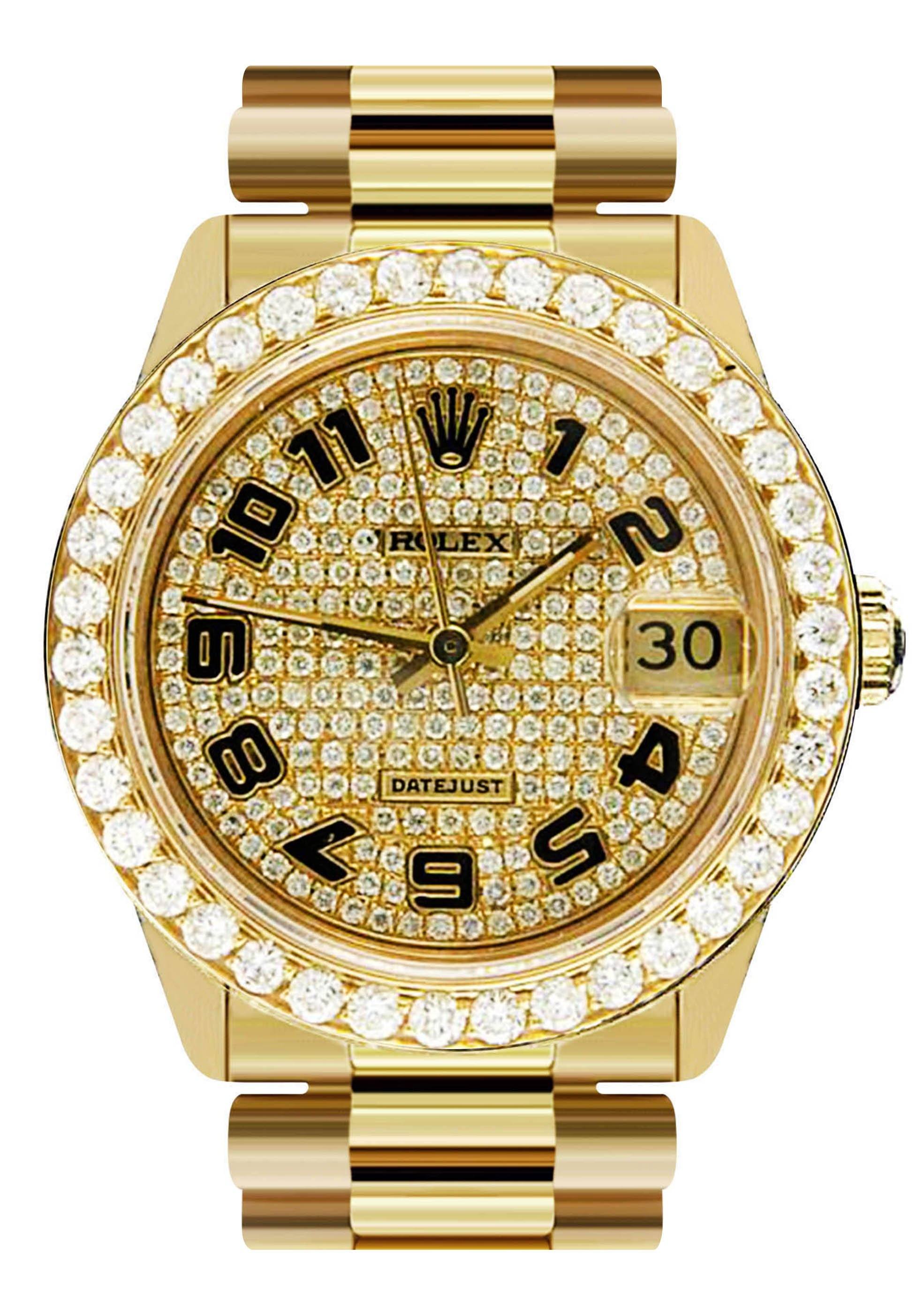 ロレックス デイトジャスト レディースウォッチ | 18Kイエローゴールド | 31mm