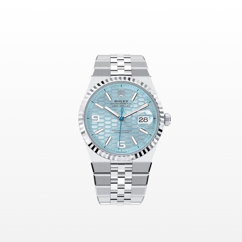 ロレックス ランドドゥエラー 36  オイスター、36 mm、プラチナ、ダイヤモンド  リファレンス m127236-0001