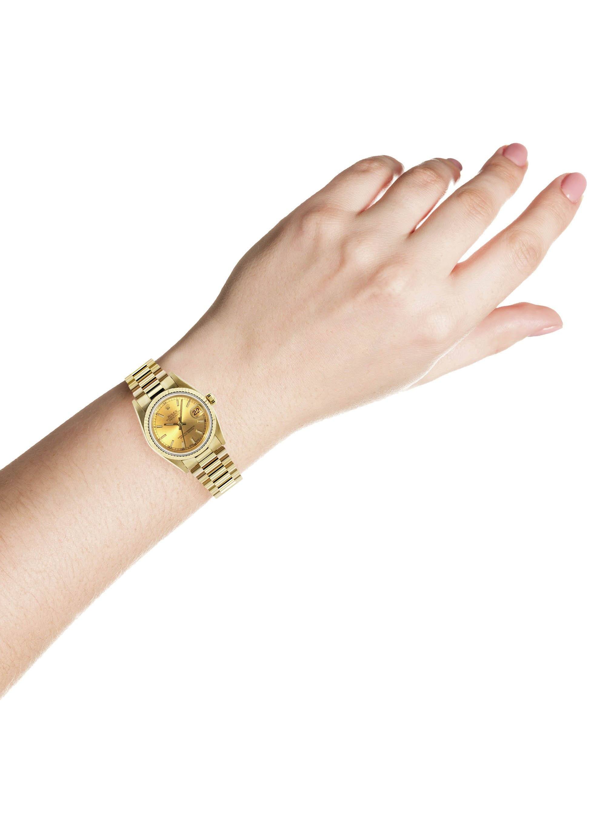 ロレックス デイトジャスト レディースウォッチ | 18Kイエローゴールド | 31mm
