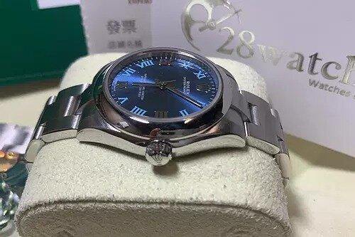 R0lex Oyster Perpetual 177200 Blue