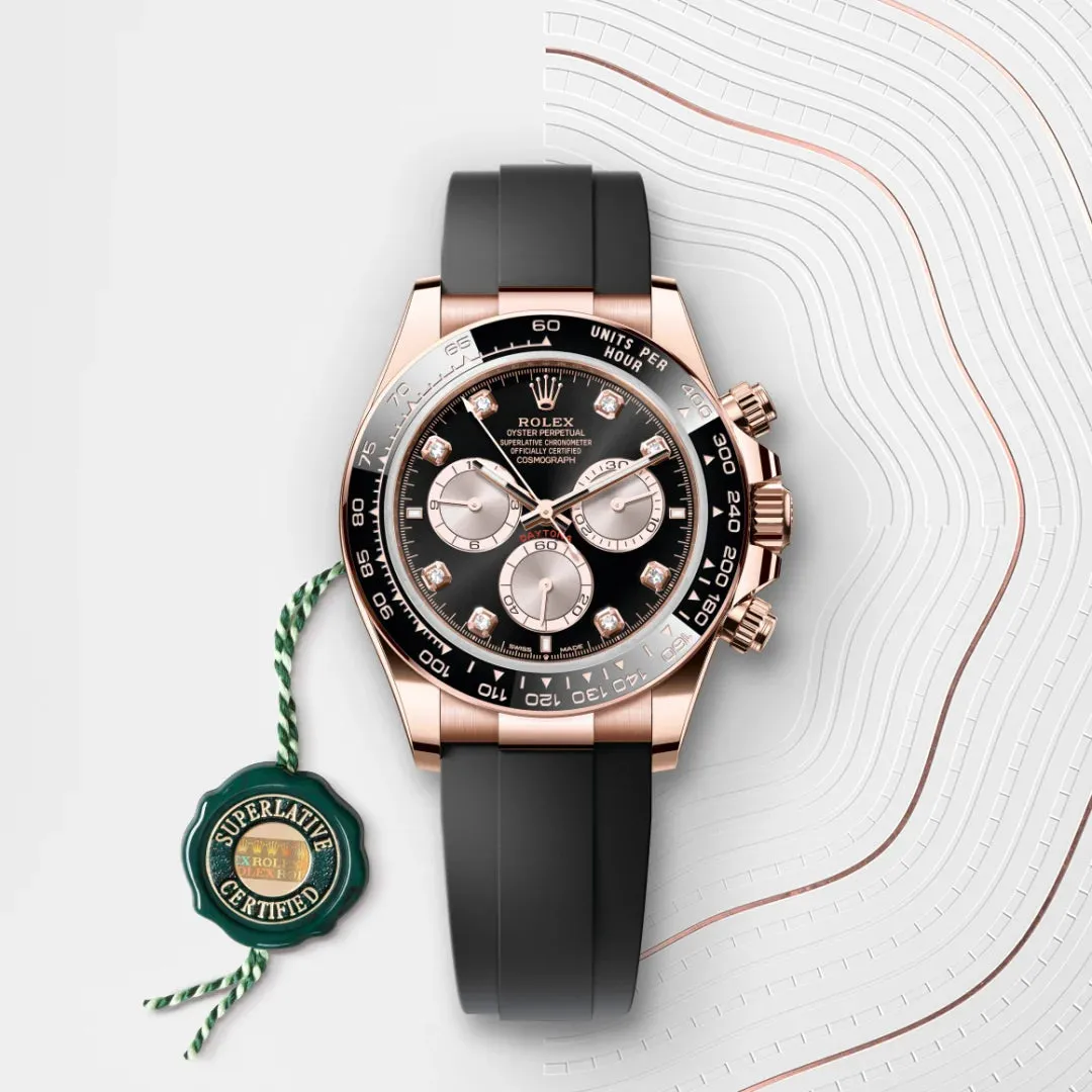 Rolex コスモグラフ デイトナ オイスター、40 mm、エバーローズゴールド
