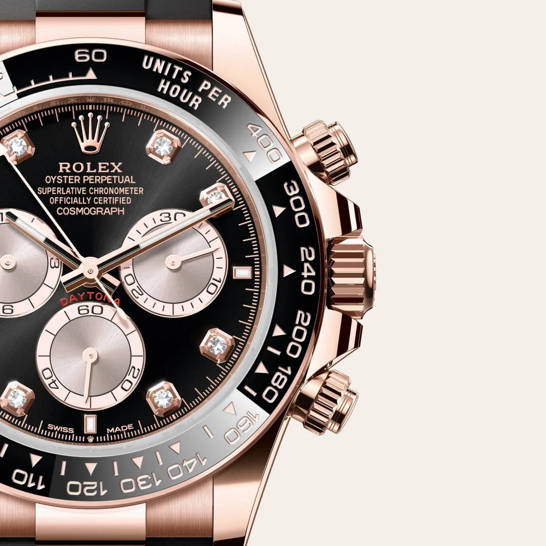 Rolex コスモグラフ デイトナ オイスター、40 mm、エバーローズゴールド
